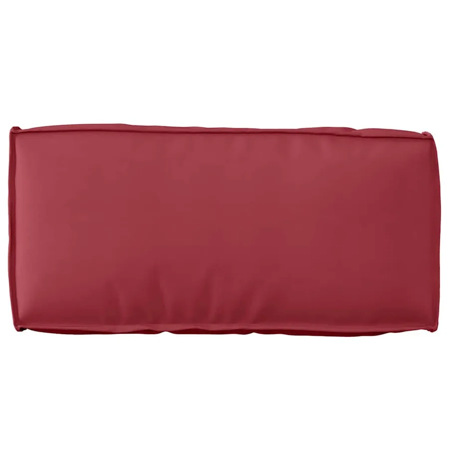 Coussin Bordeaux 80 x 40 x 12 cm Tissu Oxford - 5