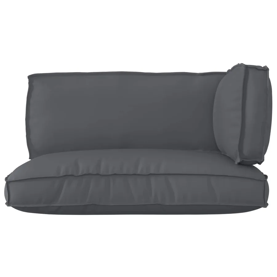 Set de coussins de palette 3 pcs Anthracite Tissu Oxford - 2
