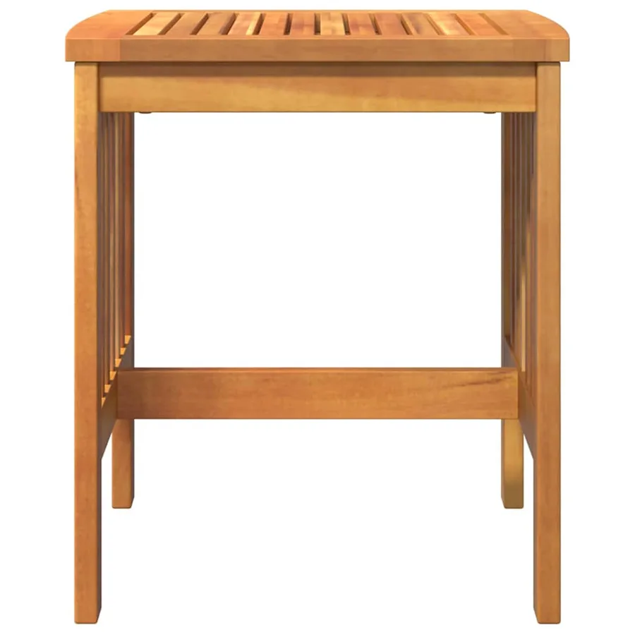 Table d'appoint Huile Naturelle Bois d'Acacia Massif - 6