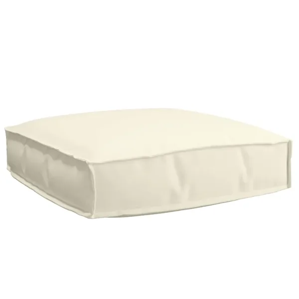 Coussin Crème 60 x 60 x 12 cm Tissu Oxford