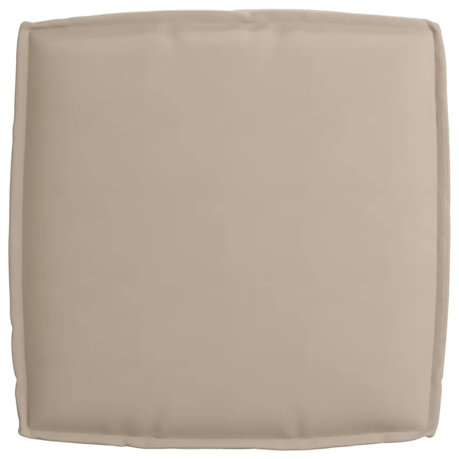 Set de coussins de palette 2 pcs Taupe Tissu Oxford - 9