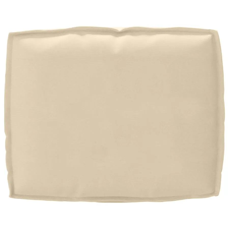 Set de coussins de palette 2 pcs Beige Tissu Oxford - 6