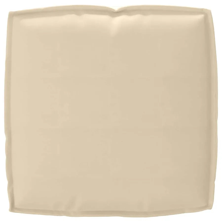 Set de coussins de palette 2 pcs Beige Tissu Oxford - 7