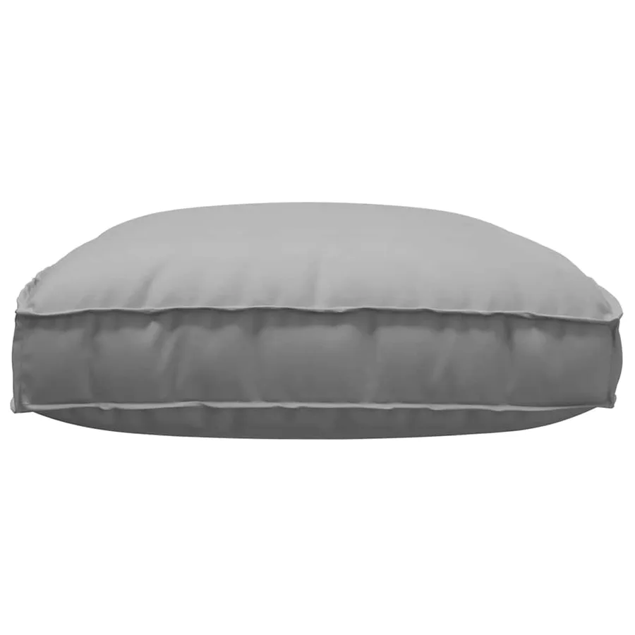 Coussin Gris 120 x 80 x 12 cm Tissu Oxford - 6