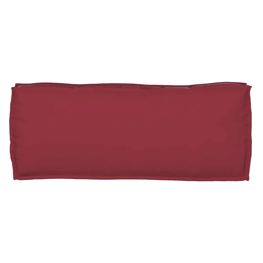 Coussin Bordeaux 100 x 40 x 8 cm Tissu Oxford - 5
