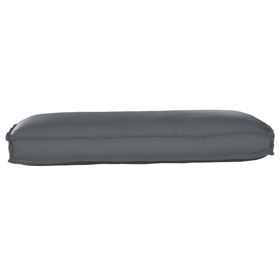 Coussin Anthracite 120 x 50 x 12 cm Tissu Oxford - 3