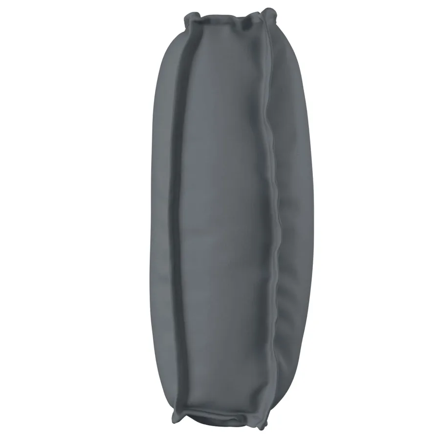 Coussin Anthracite 120 x 50 x 12 cm Tissu Oxford - 4