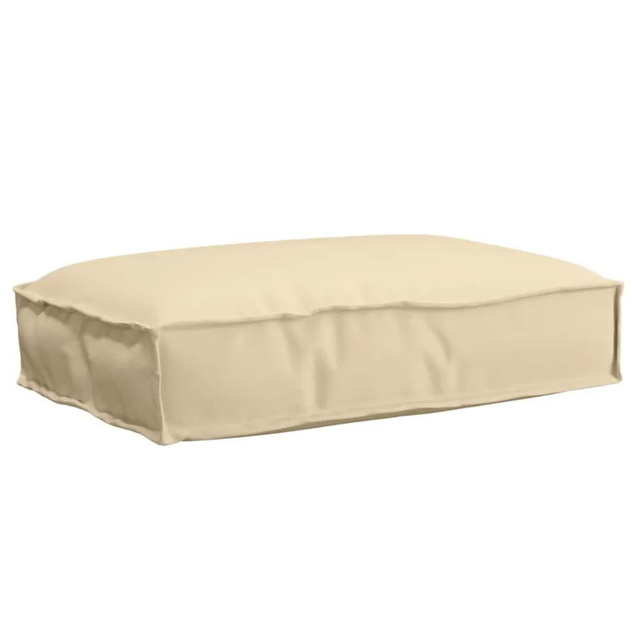 Coussin Beige 60 x 40 x 8 cm Tissu Oxford