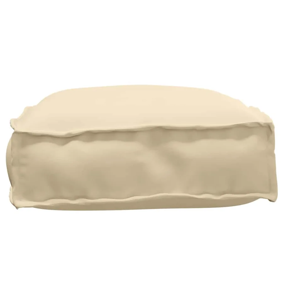 Coussin Beige 60 x 40 x 8 cm Tissu Oxford - 4