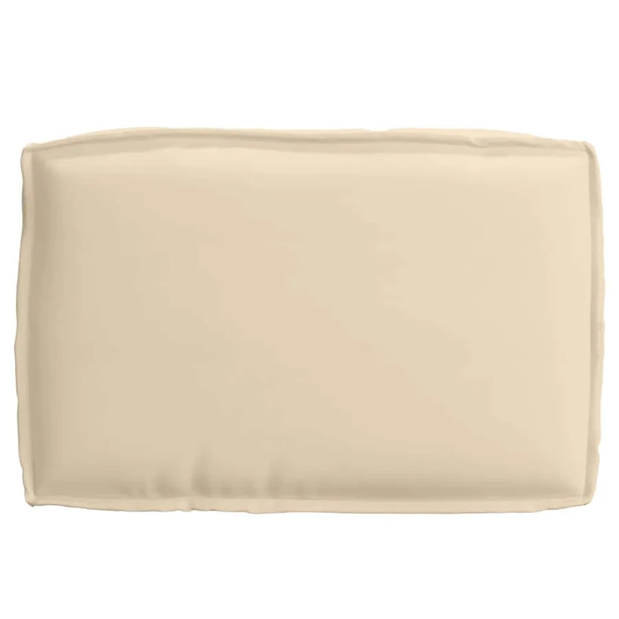 Coussin Beige 60 x 40 x 8 cm Tissu Oxford - 5