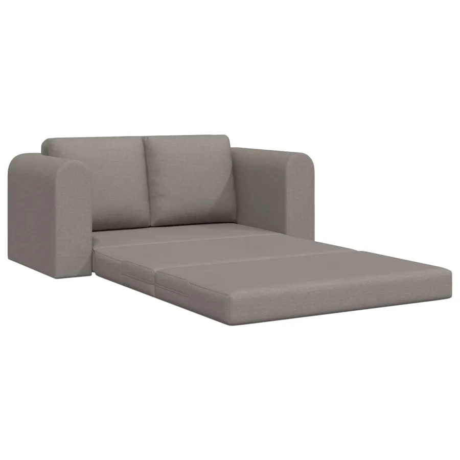 Canapé-Lit 60cm Taupe tissu - 4