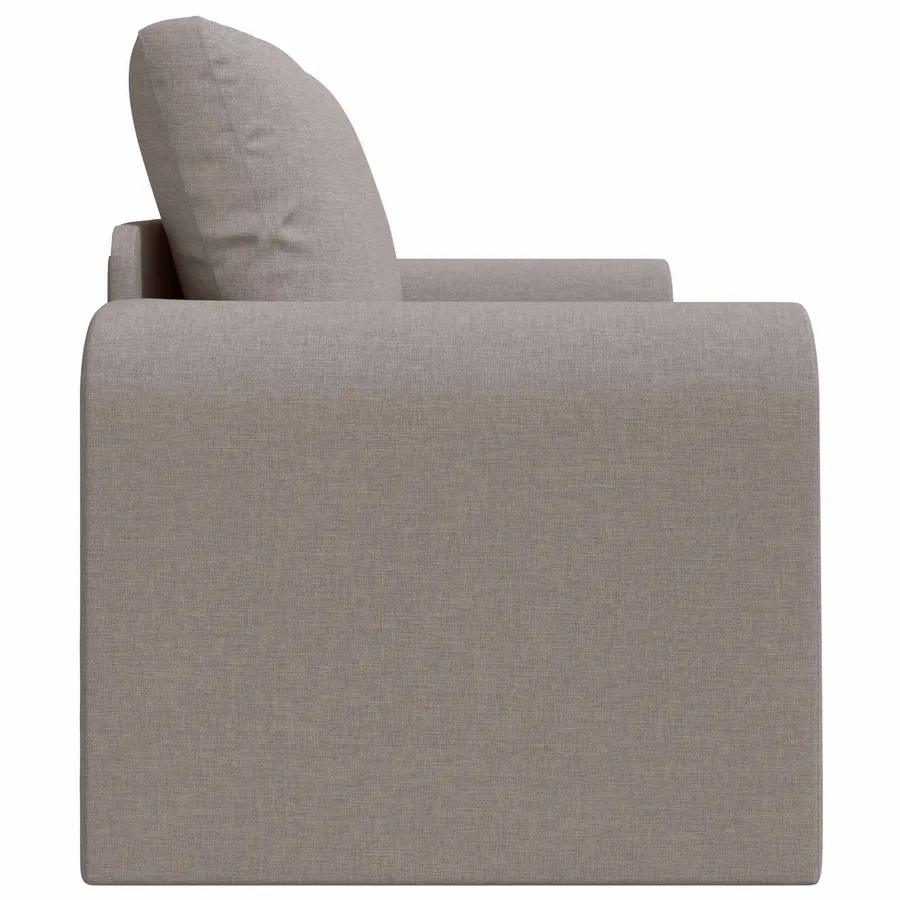 Canapé-Lit 60cm Taupe tissu - 6