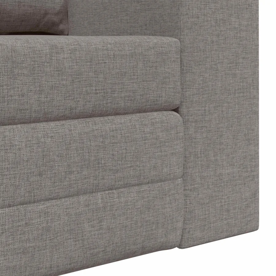 Canapé-Lit 60cm Taupe tissu - 9