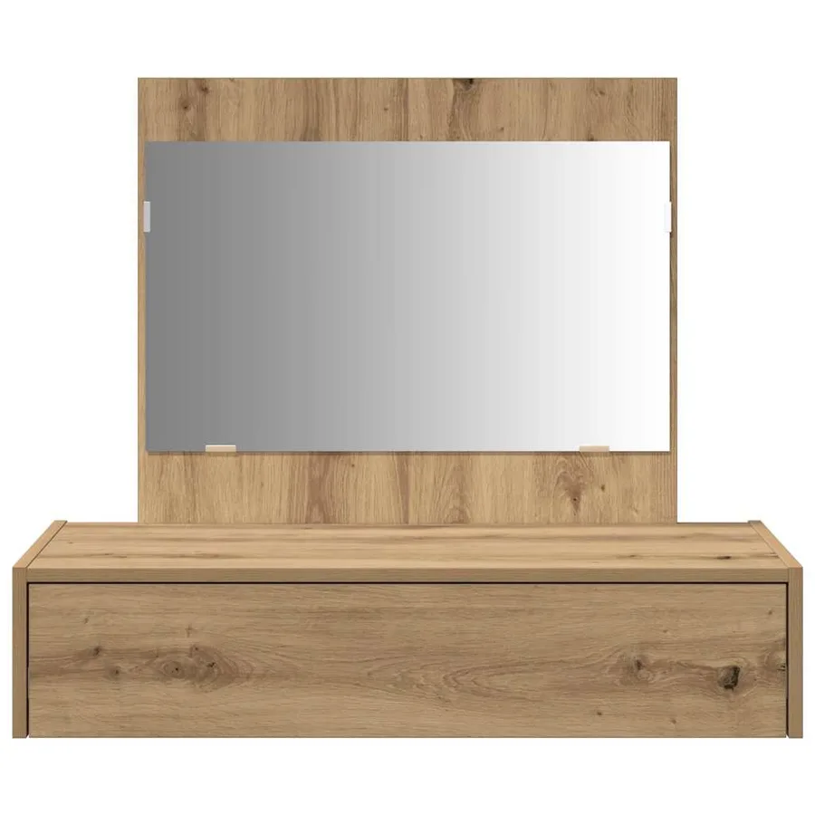 Table de Toilette Marron 83 x 40 x 70 cm Bois d'ingénierie - 6