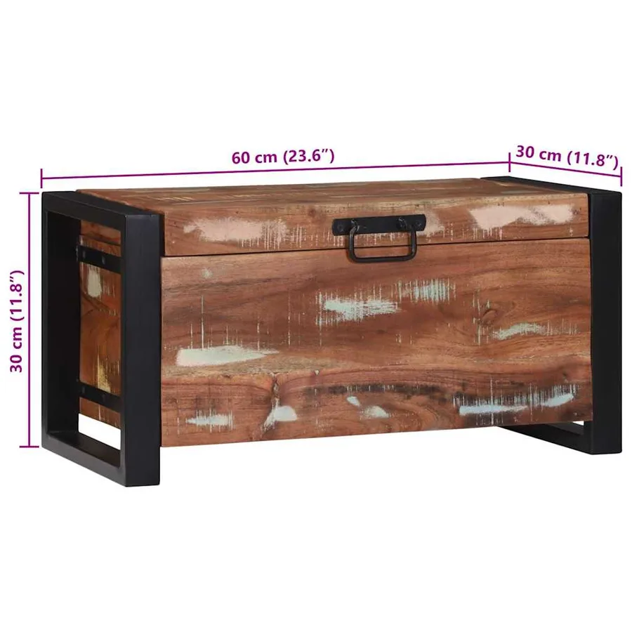 Coffres de rangement avec stockage 60 x 30 x 30 cm - 13