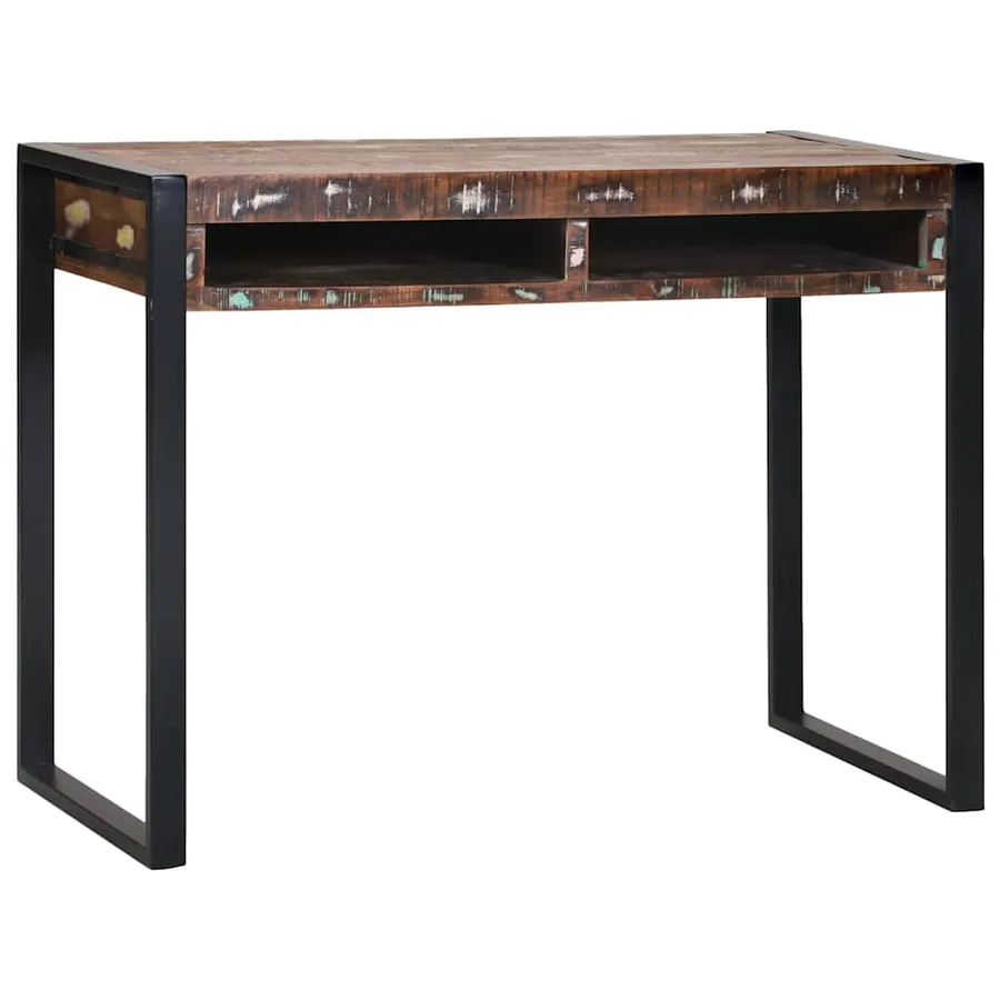 Table de Toilette Multicolore Bois massif de récupération - 3