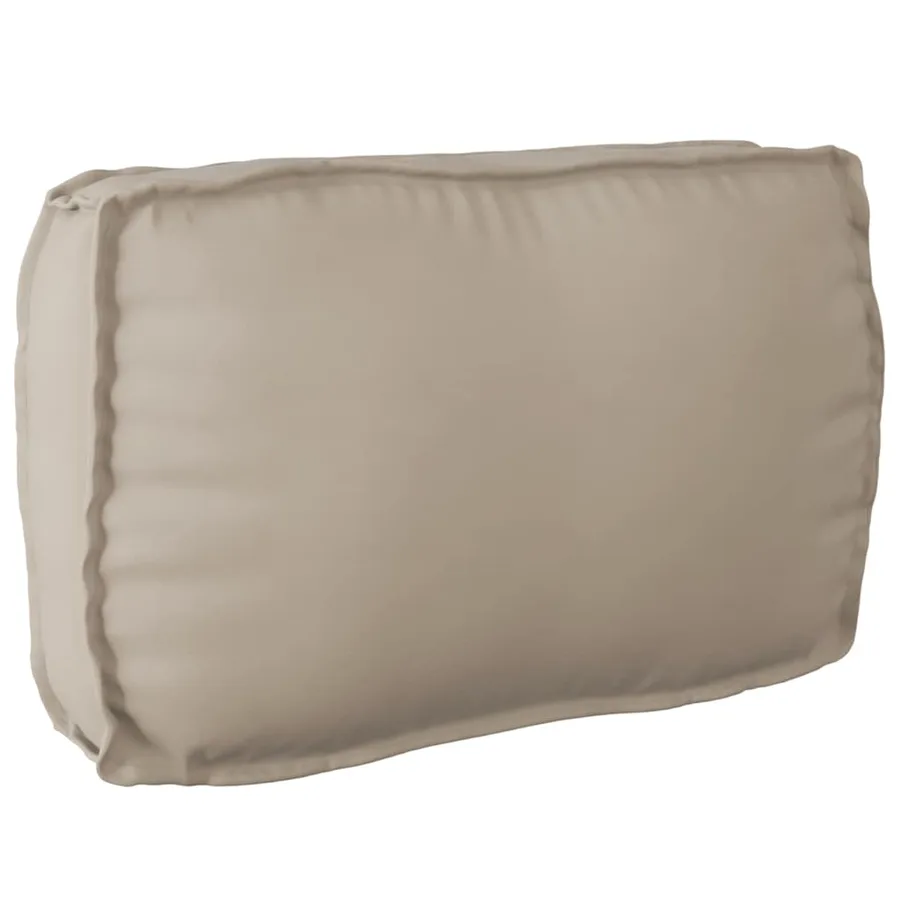 Set de coussins de palette 3 pcs Taupe Tissu Oxford - 6