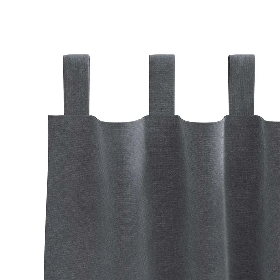 Rideaux occultants 2 pcs Gris clair 140 x 245 cm Velours - 5