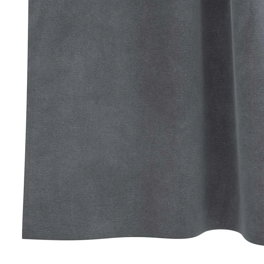 Rideaux occultants 2 pcs Gris clair 140 x 245 cm Velours - 6