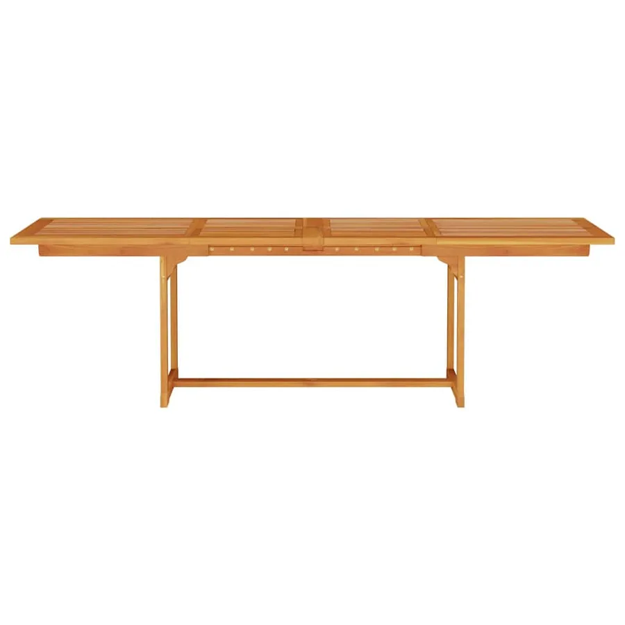 Ensemble de salle à manger pour jardin 9 pcs Marron - 7