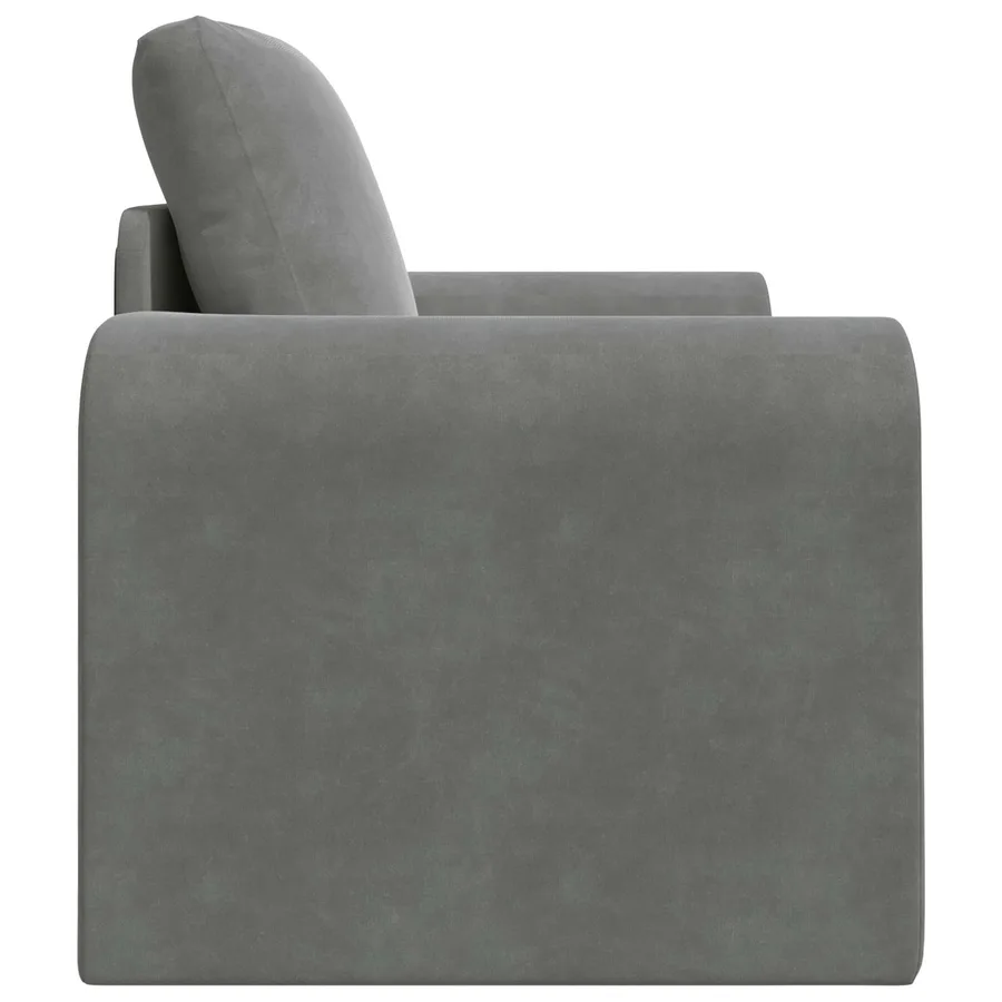 Canapé-Lit Gris foncé 98 x 71 x 83 cm Velours - 6
