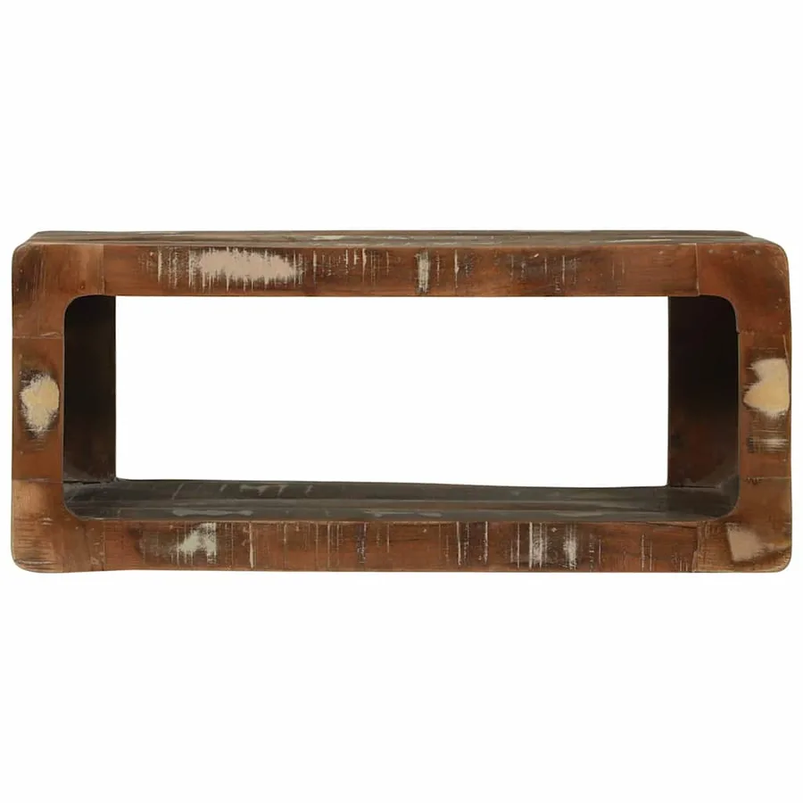 Meuble TV 60 x 30 x 25 cm Bois massif de récupération - 3
