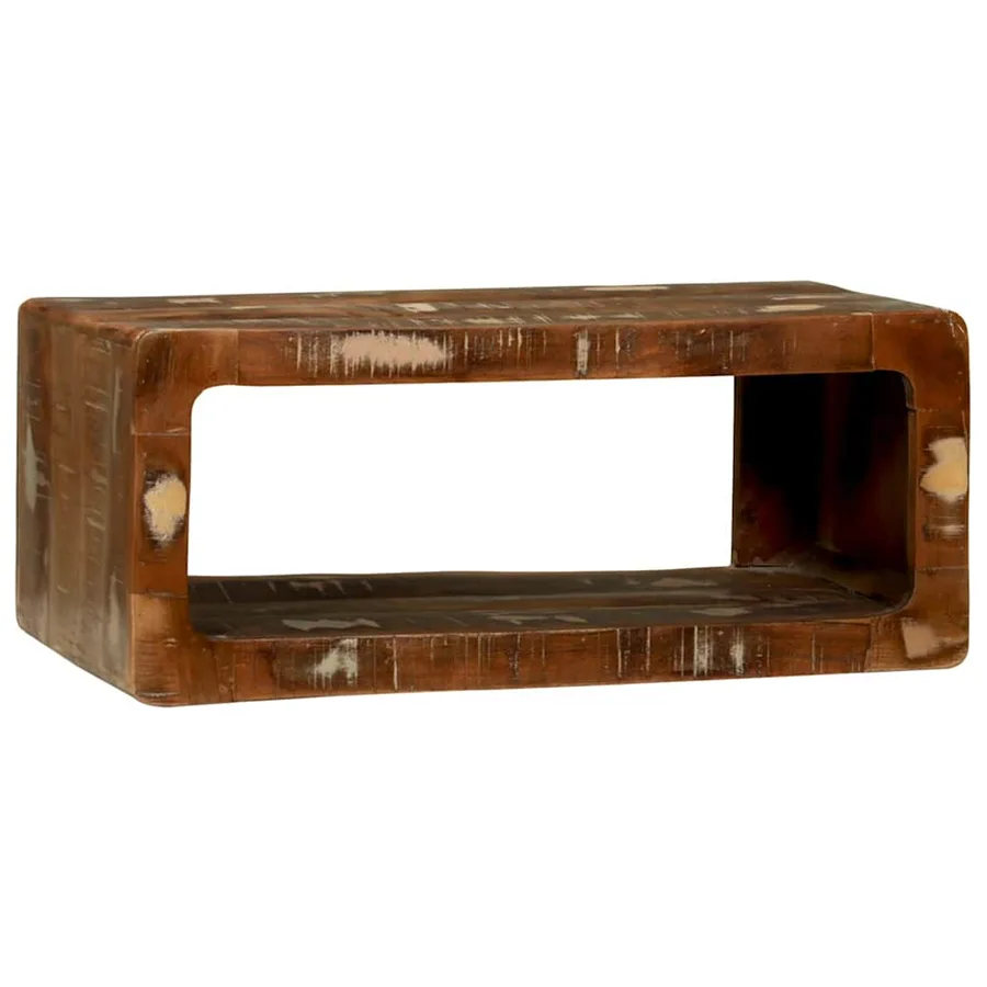 Meuble TV 60 x 30 x 25 cm Bois massif de récupération - 7