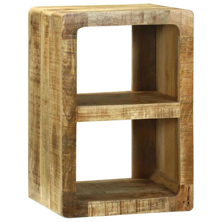Meuble TV Marron 36 x 30 x 54 cm Bois de manguier massif - 2