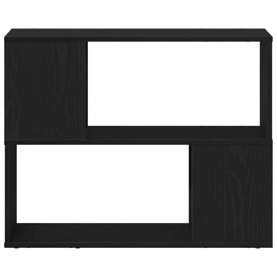 Ensemble meuble TV Chêne noir 80 x 24 x 63 cm Bois d'ingénierie - 6