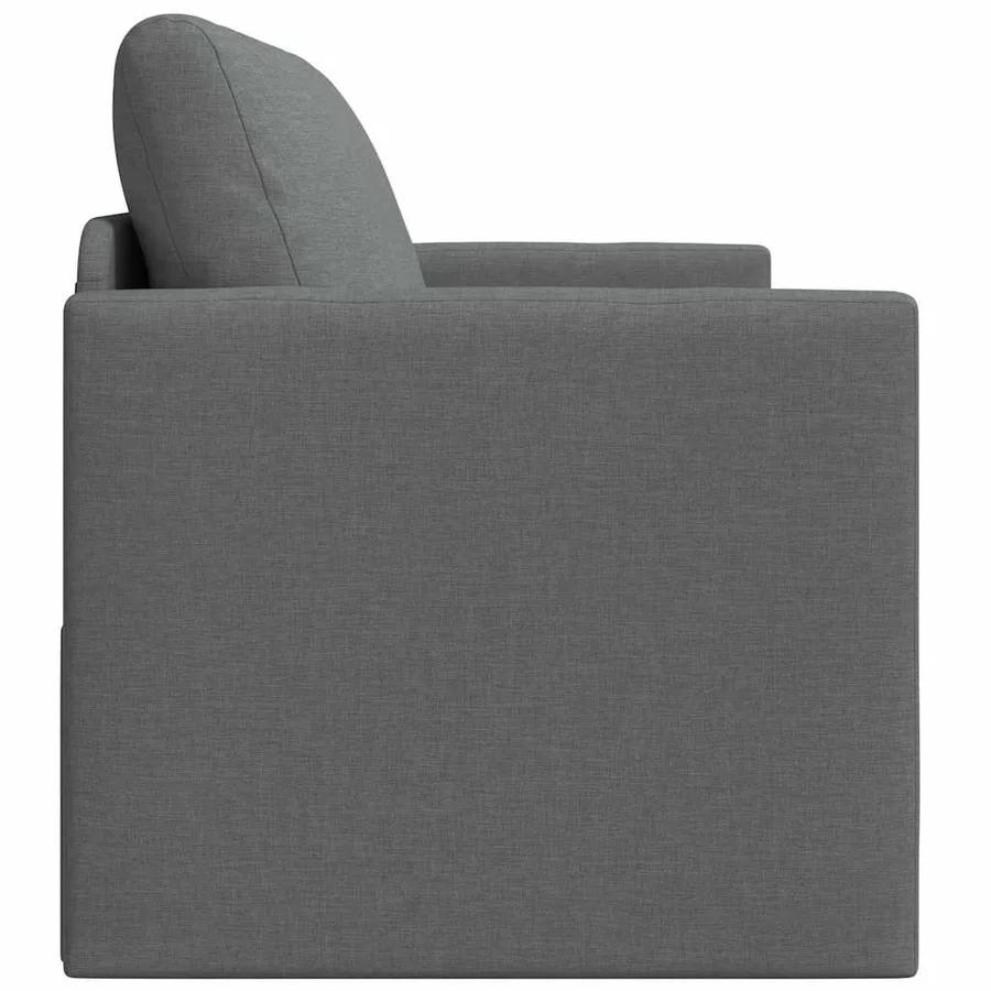 Canapé-Lit 110cm Gris foncé tissu - 6