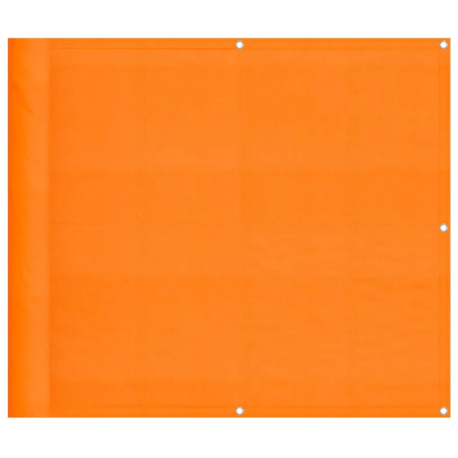Paravent de balcon orange 90 x 800 cm 100 % polyester Oxford - 2