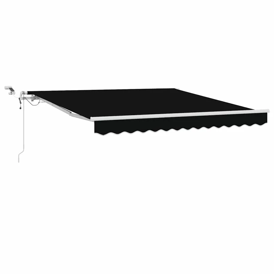 Auvent rétractable Noir 300 x 250 cm Polyester - 2