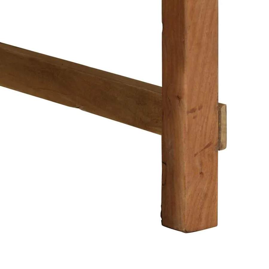 Table basse Marron 60 x 55 x 40 cm Bois Recyclé Solide - 8