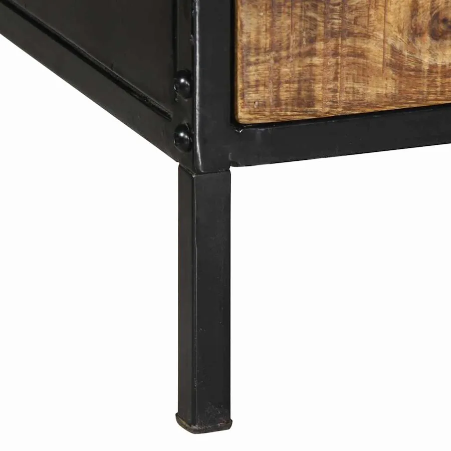 Table basse avec tiroir Marron 90 x 50 x 40 cm - 10