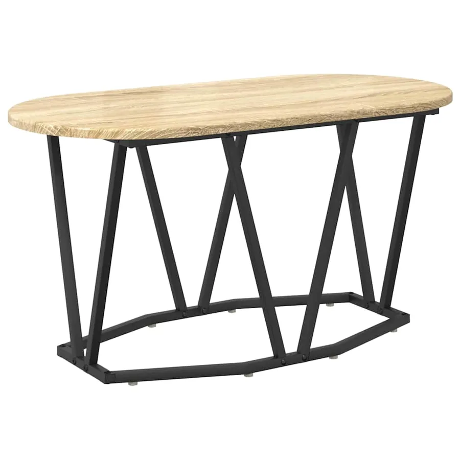 Table basse Chêne Sonoma 80 x 40 x 40.5 cm - 2