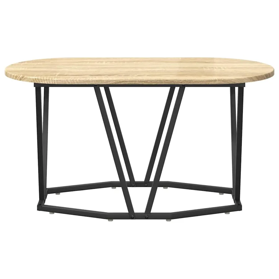 Table basse Chêne Sonoma 80 x 40 x 40.5 cm - 5