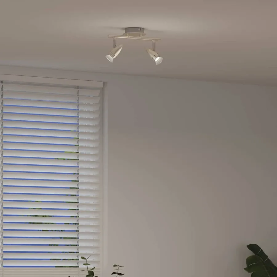 Spot de plafond Nickel 27 x 10 x 12 cm Métal - 4
