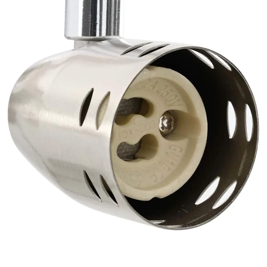Spot de plafond Nickel 27 x 10 x 12 cm Métal - 9