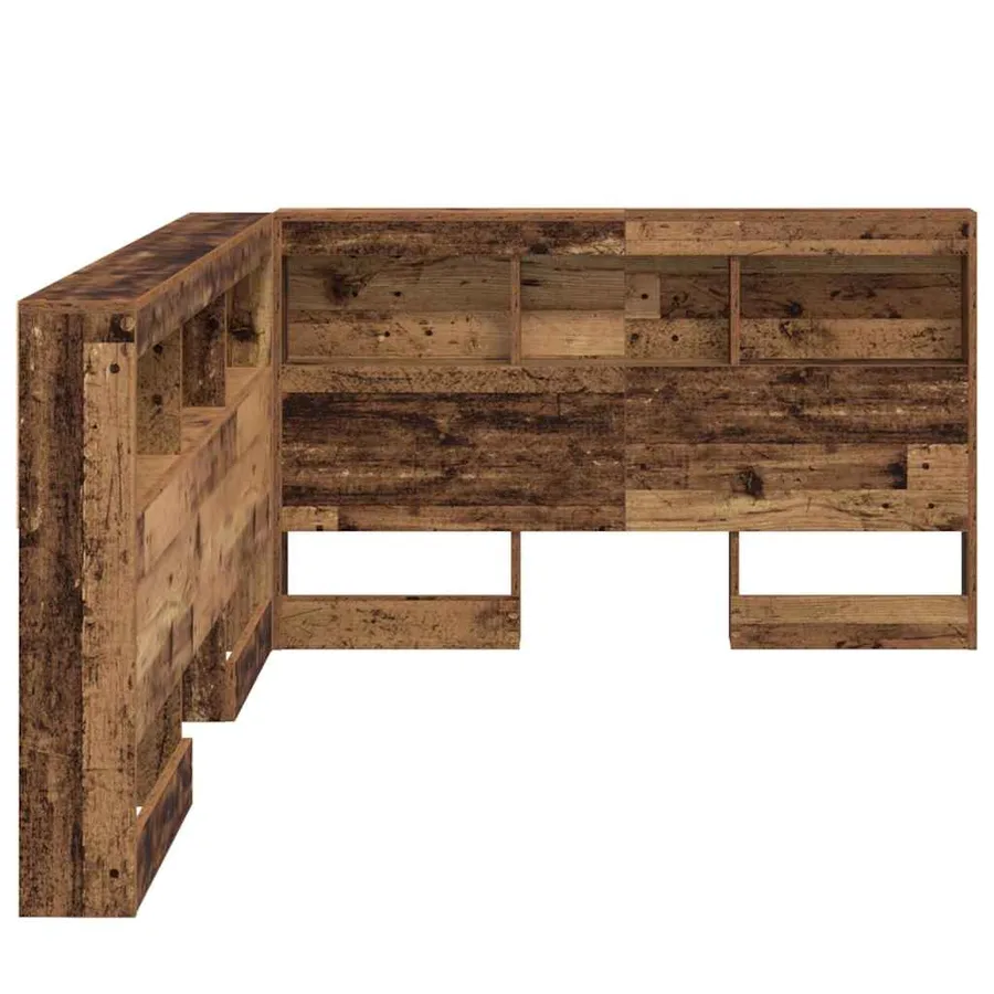 Tête de lit de rangement Bois Ancien 207,5 x 137,5 x 76,5 cm - 7