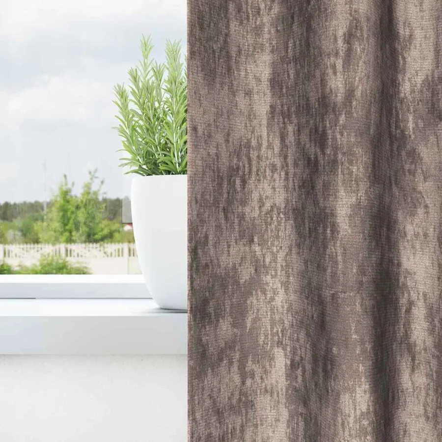 Rideaux en velours 2 pcs Cappuccino 140 x 140 cm Velours - 3