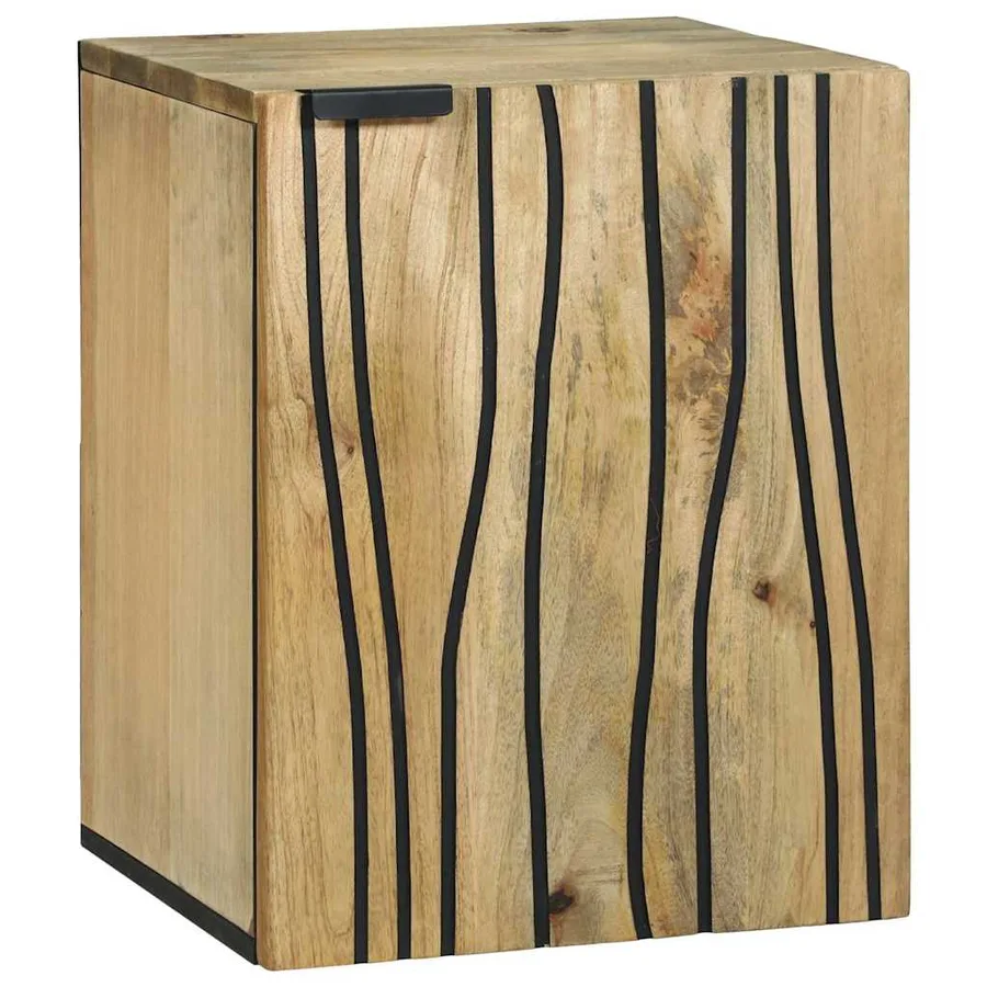 Meuble de Lavabo de Salle de Bain Marron 38 x 33,5 x 48 cm - 2
