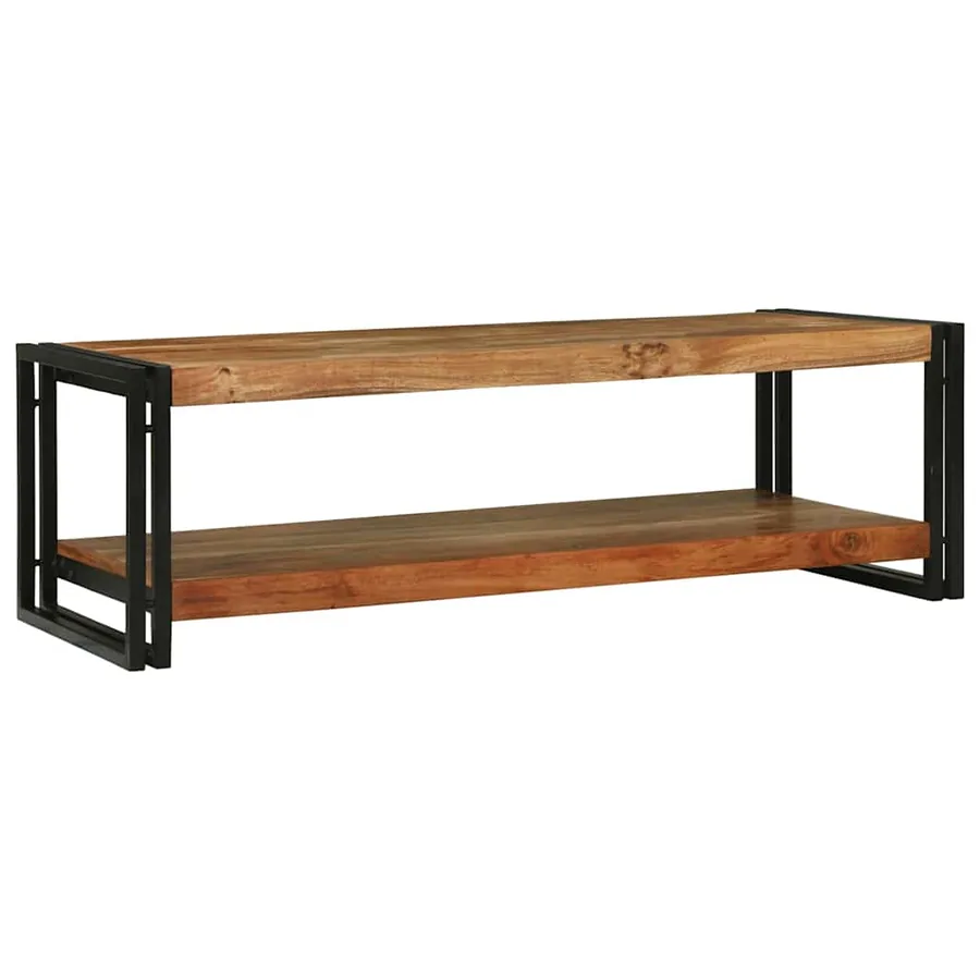 Table basse Marron 120 x 50 x 38 cm Bois d'Acacia Massif