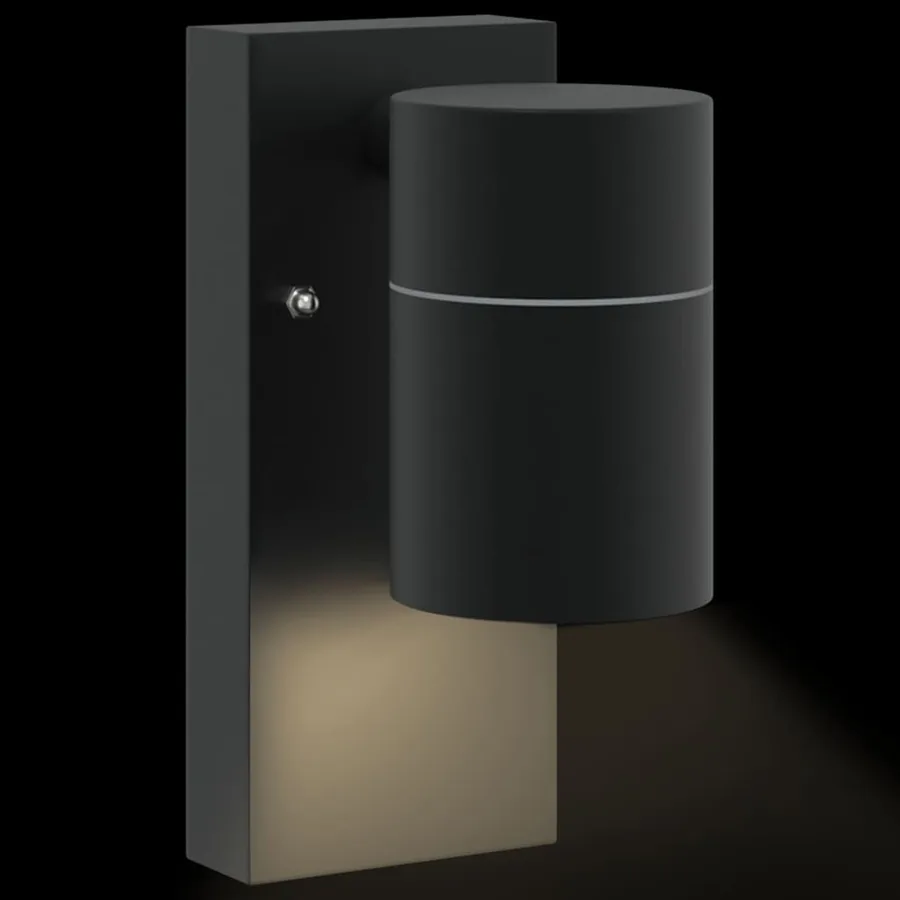 Applique Murale Extérieure Noir 6,5 x 10,5 x 16 cm - 10