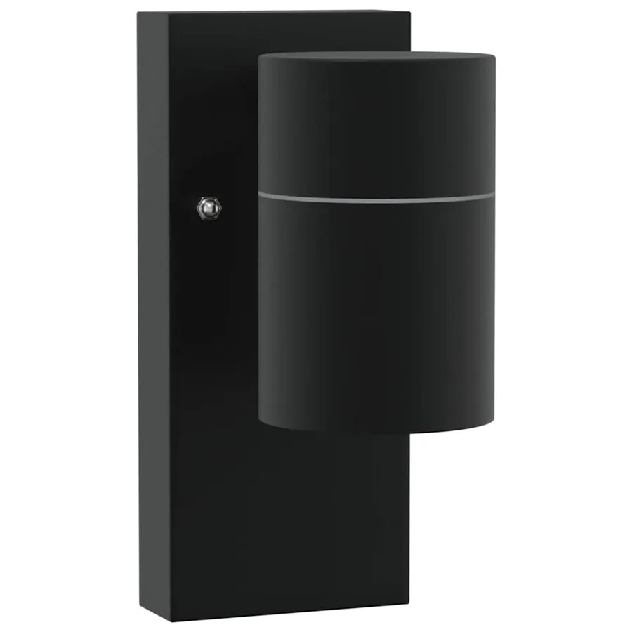 Applique Murale Extérieure Noir 6,5 x 10,5 x 16 cm - 2