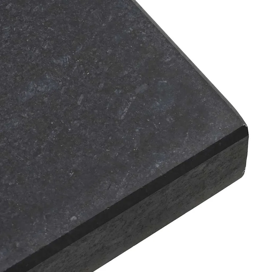 Pied de parasol 30kg Noir Granite Carré - 10