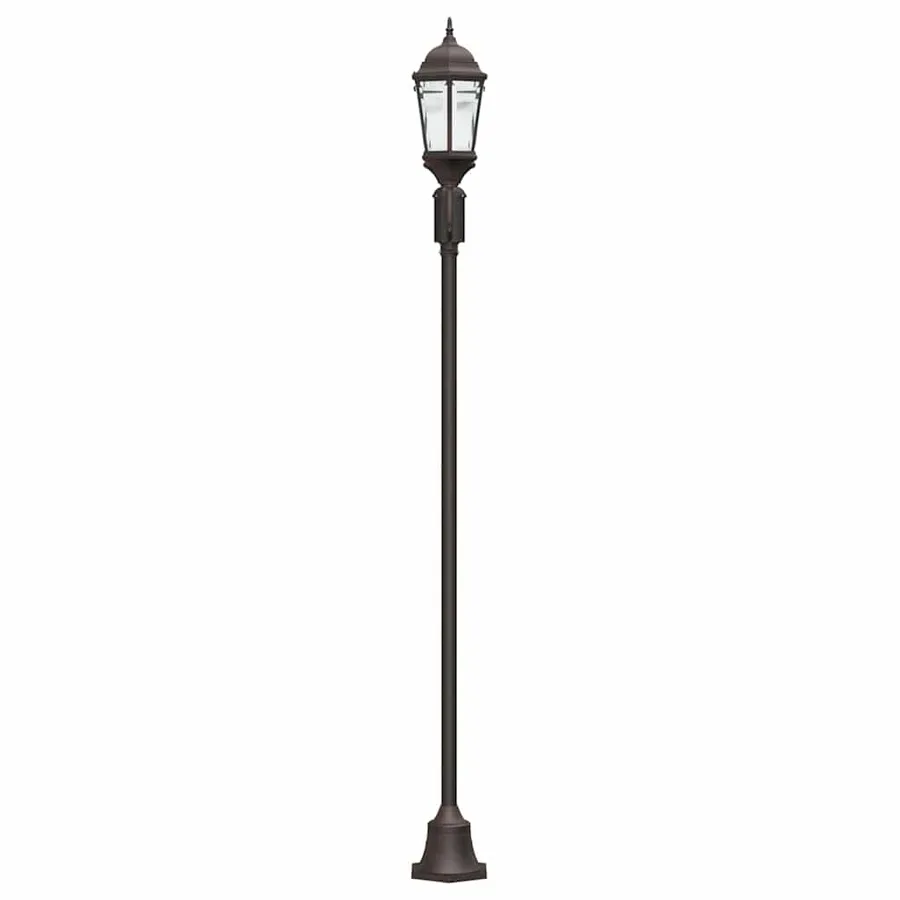 Lumière de jardin Bronze 68 x 20 x 235 cm Aluminium et verre - 5