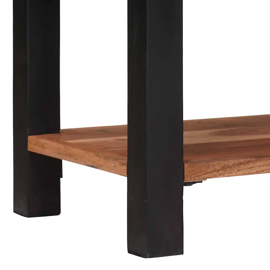 Étagère Marron 50 x 30 x 75 cm Bois d'Acacia Massif - 9
