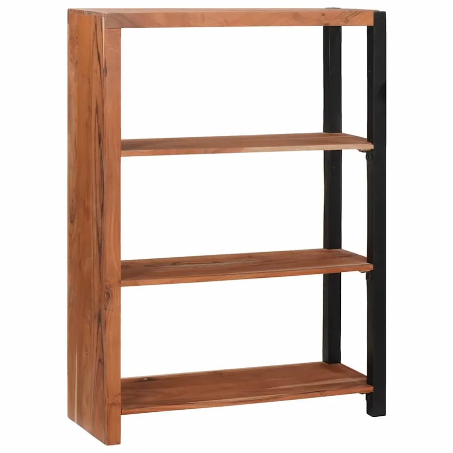 Étagère Marron 80 x 30 x 110 cm Bois d'Acacia Massif - 2
