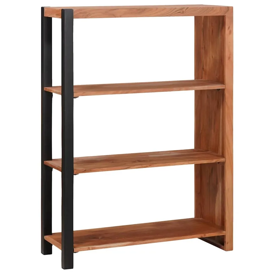 Étagère Marron 80 x 30 x 110 cm Bois d'Acacia Massif - 6