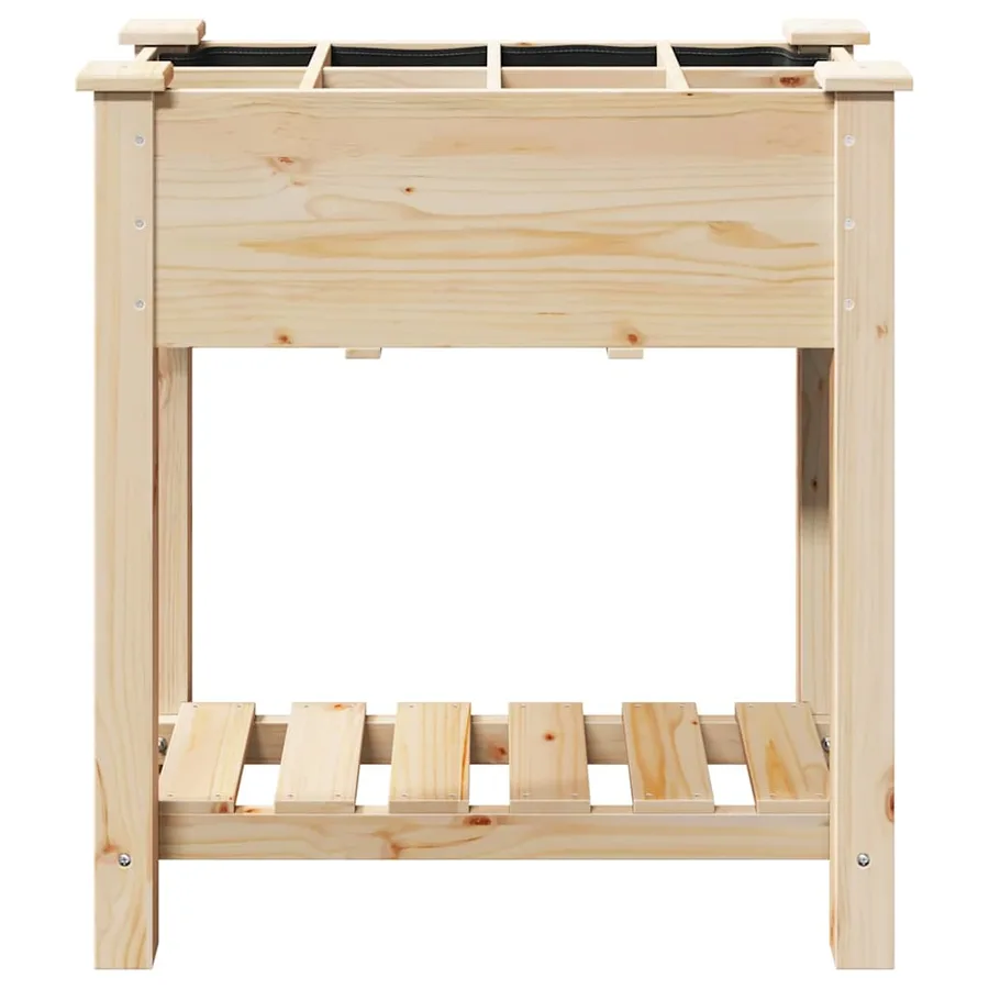 Cache-pot de jardin Beige 71 x 37 x 76,5 cm - 5